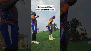 Emmanuel Okwi still got some skills even Hassan Wasswa was surprised 😮 #football #sports