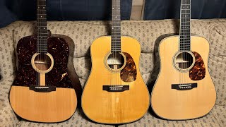 3 Guitar Comparison! Recording King RD318 / RD-328 / RD-342