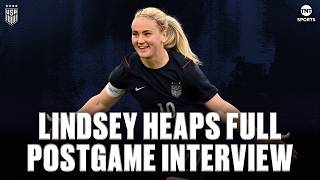 LIndsey Heaps' 40th International Goal Helped Fuel the USWNT Win in Friendly Over Japan 🇺🇸