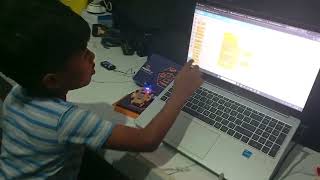 How to Write LED Blink Program -Magic Bit (LED BLINK  ප්‍රෝග්‍රෑම් එකක් ලියමු...) | #stem #learning