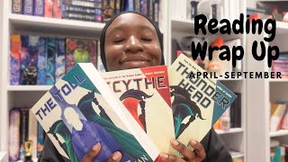 Reading wrap up | books I read  April - September