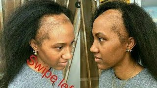 This Was Such An Emotional Transformation, She Is Only 35yrs \u0026Hasn't Worn Her Real Hair For 15yrs