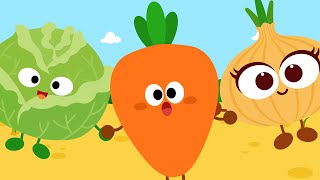 What's Underground | What's in the ground? |  Vegetable Song for Kids ★ TidiKids