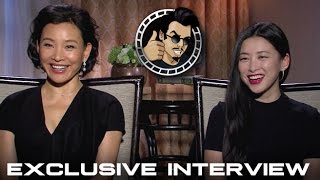 Zhu Zhu and Joan Chen Interview - Netflix's Marco Polo (HD) 2014