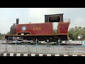 narrow guage steam locomotive vizianagaram railway station indian railways