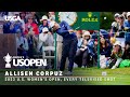 Allisen Corpuz's 2023 U.S. Women's Open Victory at Pebble Beach | Every Televised Shot