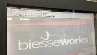 Biesse works changing tooling in spindle and magazine