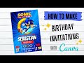 How to make an Invitation on Canva