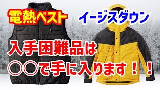 【ワークマン】イージスダウンジャケットや電熱ベストなど品薄商品を入手する方法を教えます！