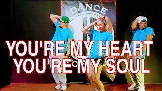 YOU'RE MY HEART YOU'RE MY SOUL ( Dj rowel remix ) 80's hits l DANCEWORKOUT