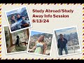 Study Abroad/Study Away Info Session 8/13/24