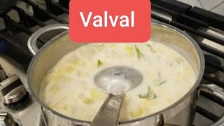 Valval ( vegetable curry in Coconut milk)