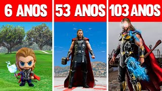 SOBREVIVENDO 103 ANOS COMO THOR NO GTA 5