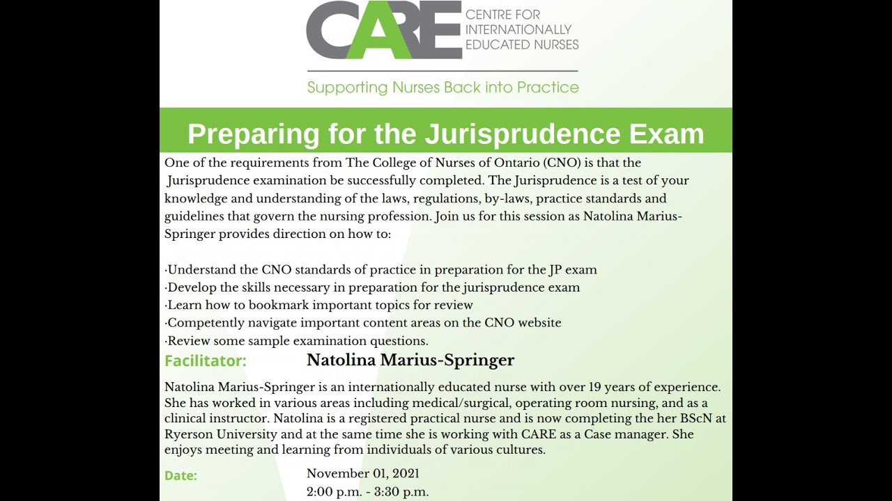 Preparing For The Jurisprudence Exam - YouTube