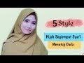 TUTORIAL HIJAB SEGIEMPAT MENUTUP DADA,SEGI EMPAT SYAR'I || Fara Cahya P