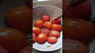 tomato chutney 🍅😋#shorts #youtubeshorts #shortsvideo #cooking