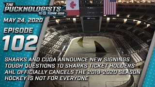 New Sharks Signings, NHL Playoff Format, COVID-19 Survey - The Pucknologists 102