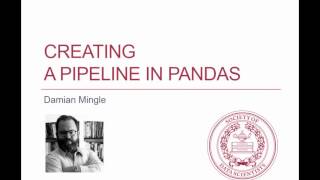 Pandas Python Tutorial: Creating a Pipeline in Pandas