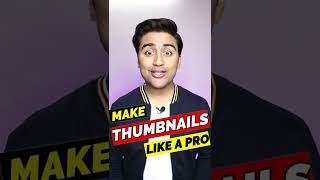 MAKE VIRAL THUMBNAILS IN 60 SECONDS🔥 | How to create thumbnails for Youtube Videos #shorts #youtube