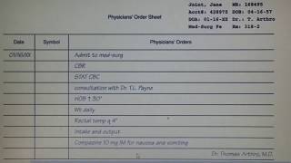 Making Sense of Written Physician Orders - A Must Watch for Unit Secretaries