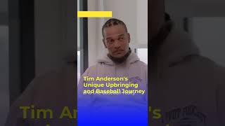 tim anderson's unique upbringing and baseball journey #youtubeshorts #shorts #viral #podcast