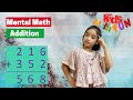 Addition Tricks Mental Math | Quick Calculation Speed Addition | Kids Math Fun Lesson