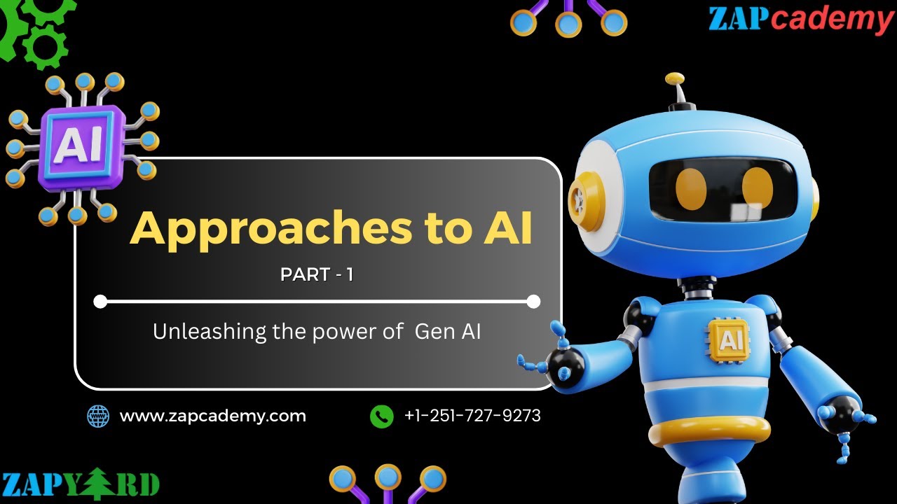 Approaches To AI - Part 1 💥💥'Unleashing The Power Of Gen AI' - YouTube