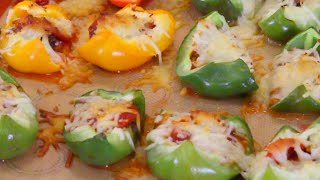 Peter Piper Picked a Peck of Pepper Pizza Poppers - KETO FRIENDLY