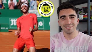 Tsitsipas Outclasses Ruud for 3rd Monte Carlo Title | Monday Match Analysis