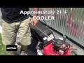 opti lube oil fortifier lawn mower test