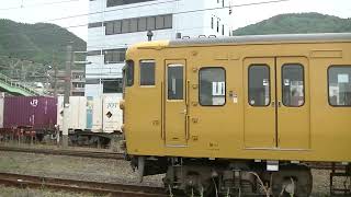 岡山電車区D27編成湘南色