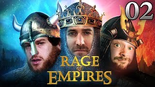 Rage of Empires with Donnie, Florentin \u0026 Marco #02 | Age Of Empires 2 HD at Rocket Beans TV german