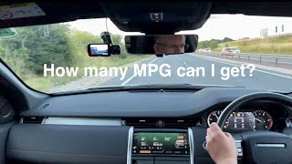 How little fuel can I use? MPG Challenge - Land Rover Discovery Sport D200