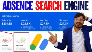 Earn $30K💸From Google Adsence Search Engine Loading | Script |AFS | CSE | Programmable Search Engine