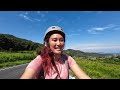 red rice fields and seaside stay in itoshima fukuoka biking japan vlog 糸島、福岡、サイクリング