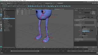 Simple Rig Knee Control, Pole Vector Constrain