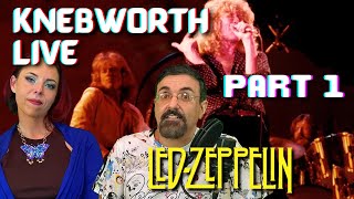 Knebworth Live 1979 Part 1 [Led Zeppelin Reaction] Black Dog—Nobody's Fault But Mine—Celebration Day