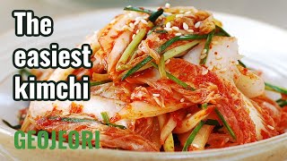 Fresh Kimchi - Baechu Geotjeori (겉절이)
