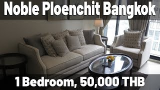 Noble Ploenchit 1 bedroom condo 56 sqm 50,000 THB