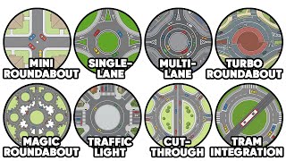 Every Roundabout Type Explained in 9 Minutes