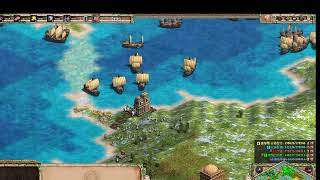 邪神YouTube直播：PCGAME 世紀帝國2 HD版 | Age of Empires II The Age of Kings | AOE2 | 難度適中3打5 20191229