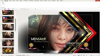 Tutorial for graduation program powerpoint template