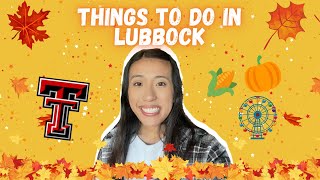 Things to do in Lubbock: Fall Edition | Texas Tech Vlog Squad