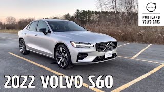 2022 Volvo S60 in Bright Silver Metallic / Car tour with Heather