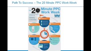 Webinar: The 20-Minute PPC Work Week