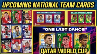 All Details Of Upcoming National Team Cards | All Details Of Qatar World Cup In efootball Pes 2023