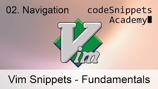 Vim Tutorial 02. Navigating through words: web, WEB