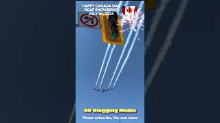 RCAF SNOWBIRDS CANADA DAY 2024 #shortsvideo