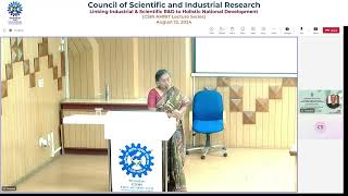 CSIR AMRIT Lecture-Linking Industrial and Scientific R\u0026D to Holistic National Developmen