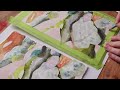 testing handmade watercolor paper ★ studio vlog